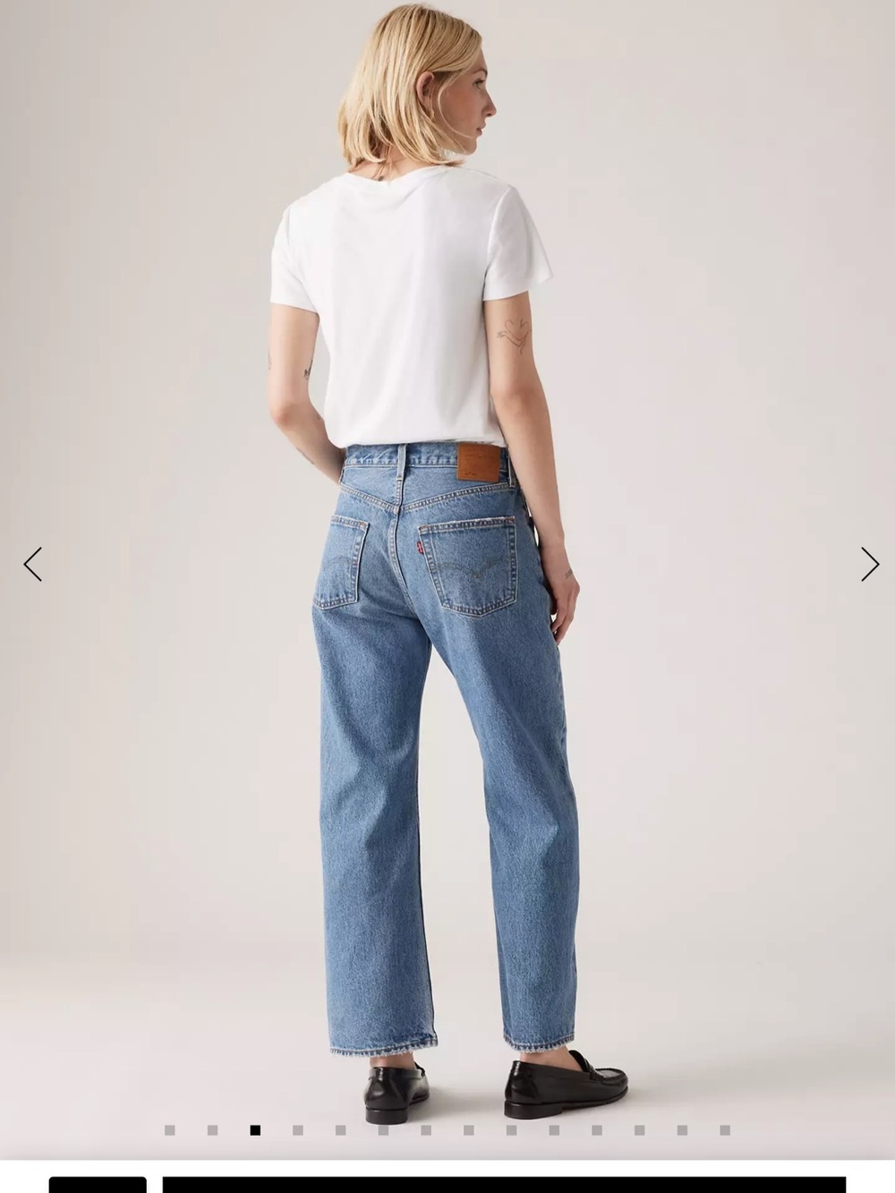 Levi's 501 '90s Ankle Jeans Sweetest Taboo Sz 25 NWOT - Picture 3 of 8
